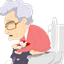 Aaron's wifu(cursed) logo