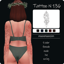 Tattoo N136