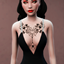 Heart web tattoo logo