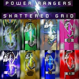 Power Rangers Shattered Realms logo