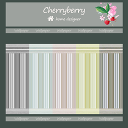 striped walls logo