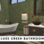 Luxe Green Bathroom