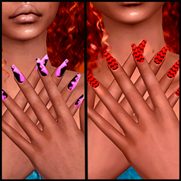 Collection Nails 36 designs logo