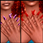Collection Nails 36 designs logo