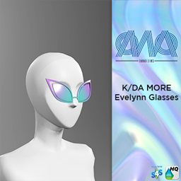 K/DA - MORE Evelynn Glasses logo