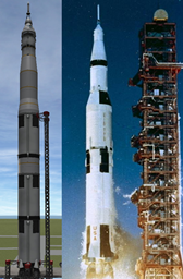 Stock Saturn V logo