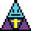 Triangular Nightmare SMP season 1 logo