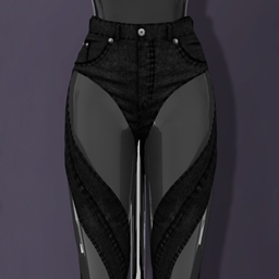 Spiral Denim Pants logo
