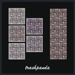 Pink Stone Mini Tile Wallpaper