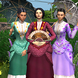 "Meiji Komorebi" Poses
