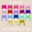 Cute Open Shoulder Tops logo
