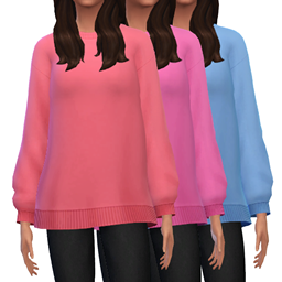 Basic Oversized Sweatshirt for Women logo