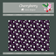 beautiful lilies on a dark background logo
