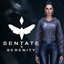 Garcelle Hoodie - Sentate x Serenity Collab logo