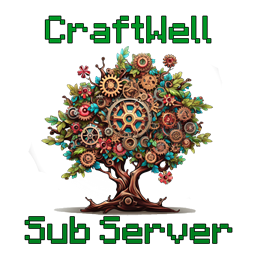 CraftWell Sub Server logo