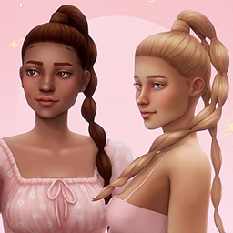 Bubble braid hair set