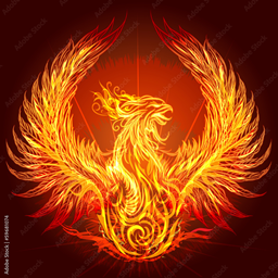 Flames of the phoenix logo