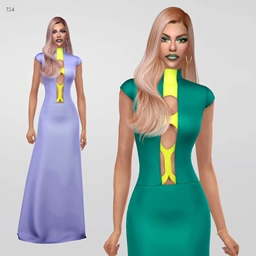 Sifix CyFi Asari Dress RC - The Sims 4 Create a Sim - CurseForge