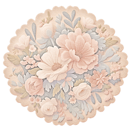 Cute Fluffy Flower Dance Rug #12 Samtuse963 logo