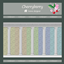 wallpaper with columns in pastel colors logo