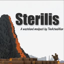 Sterilis - A post-apocalyptic wasteland modpack logo