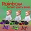 Rainbow sneakers infant logo