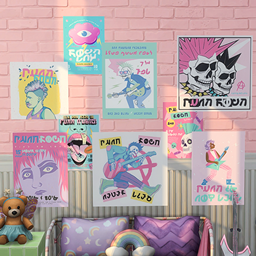 Pretty In Punk - Pastel Punk Posters project image