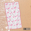 Flamingo beach towel logo