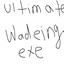 Ultimate Wadeing logo