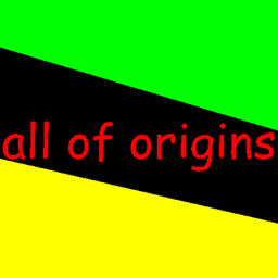 All the origins + origins logo