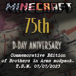 Minecraft Brothers in Arms logo