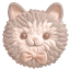 Cute Cat Face Dance Rug #19 Samtuse963 logo
