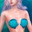 Shell Bra Underwater  logo