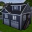 Double Garage Craftsman House 1 bed  | Queen's Night Life Series logo