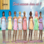 Short summer dress set 3 logo