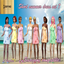 Short summer dress set 7 logo