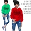 Loves Country Music Hoodie logo