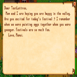 Lumisteria Letters From Parents