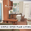 Simple Open Plan Living