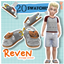 Toddlers Little Animal Single Strap Sandals  (Male/Female) logo