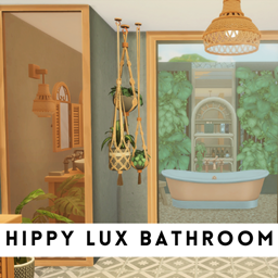 Hippy Lux Bathroom