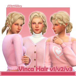 [EnidZZyx] Vinca Hair (3 versions) logo