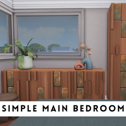 Simple Main Bedroom