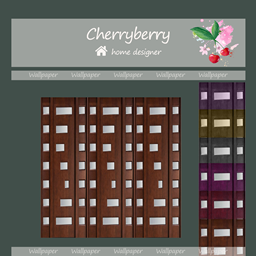 japanese style woodgrain wallpaper project image