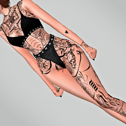 Tattoo Story body More Colors