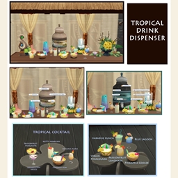 Tropical Drink Dispenser