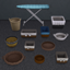 Baskets & Ironing Board Table logo