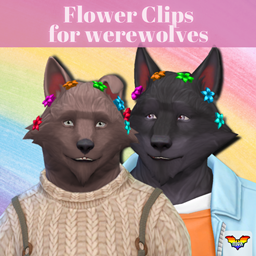 Flower Clips for Werewolves logo