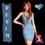 DENIM ROPE DRESS logo