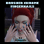 Brushed Chrome Coffin Fingernails - Teen-Elder Females logo